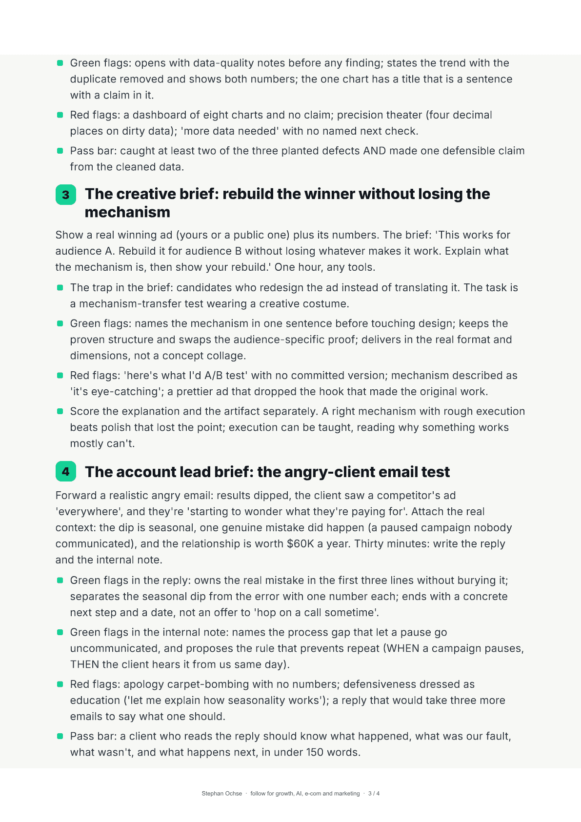 Page 3 of Show me the work: the no-CV hiring pack
