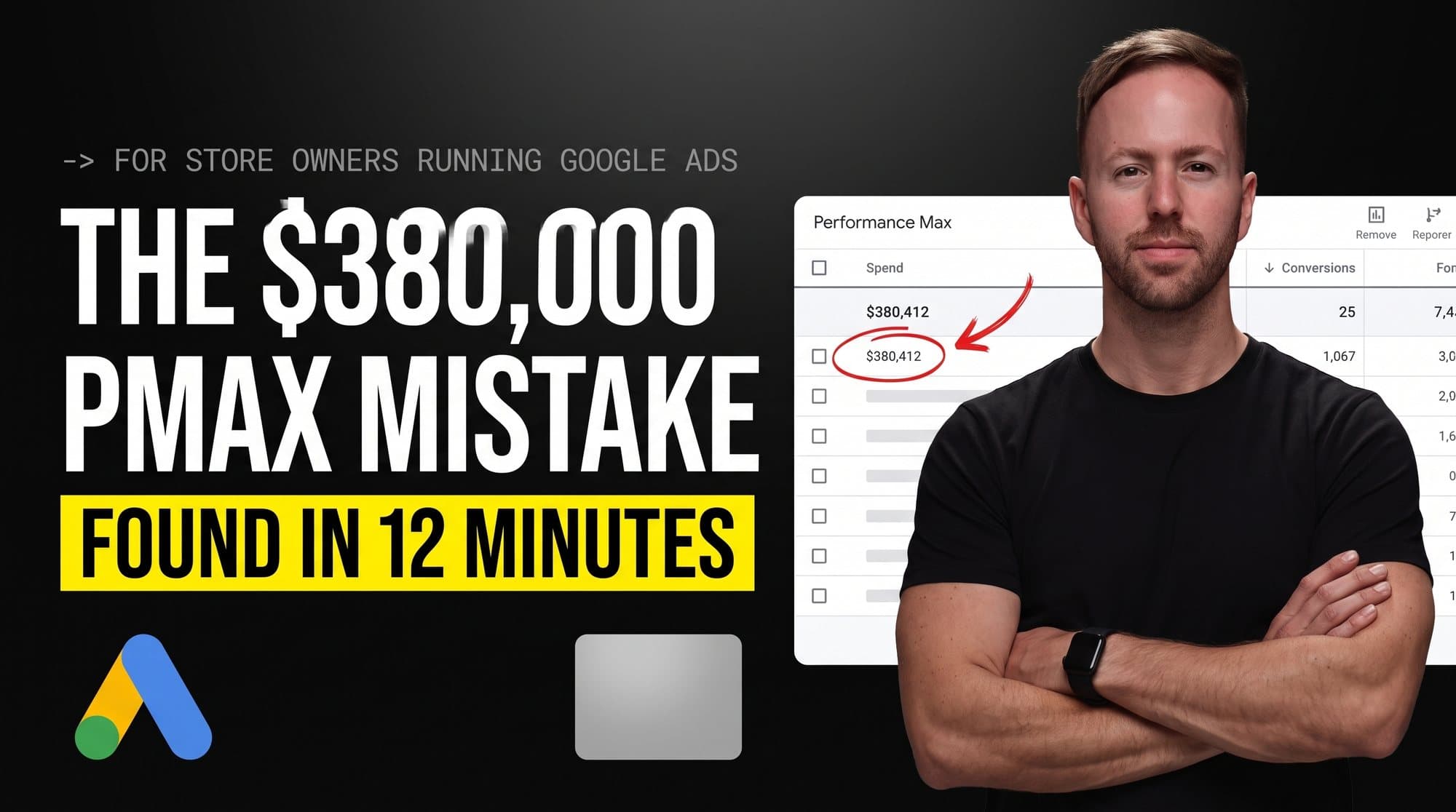 The $380k PMax mistake sitting in your account right now (we found it in 12 minutes)